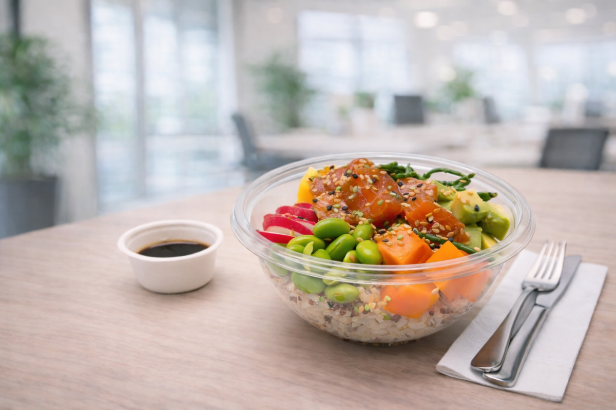 Mini Poke Bowl de Tartar de Salmón (250gr)