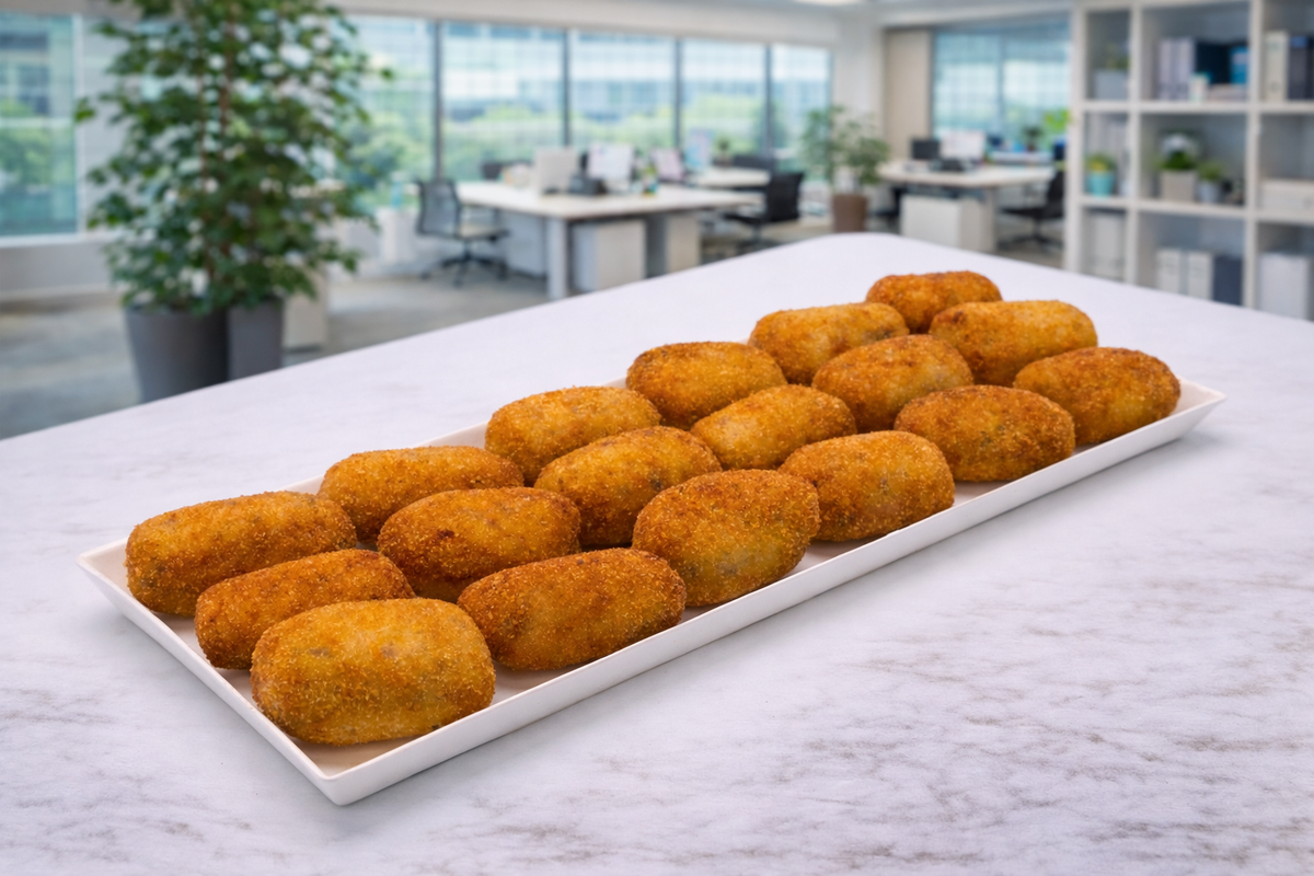 Tray of Creamy Poularde Croquettes