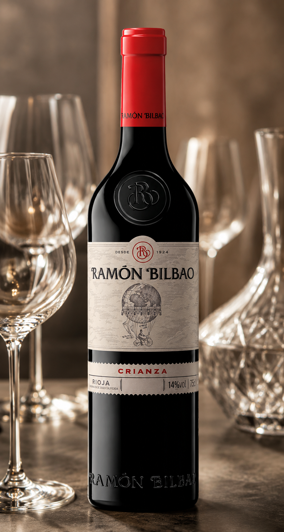 RED WINE RAMON BILBAO CRIANZA 2022 D.O. RIOJA